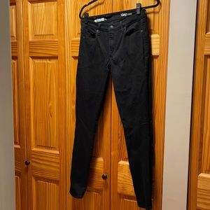 Gap Black Stretch True Skinny Jeans Size 30 L